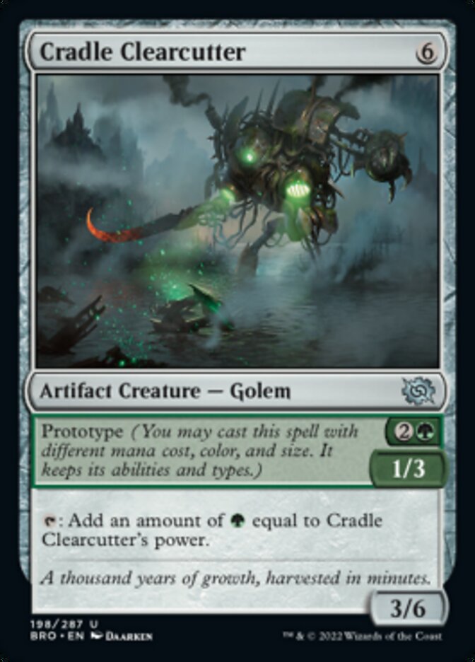 Cradle Clearcutter [The Brothers' War] | Odin's Place