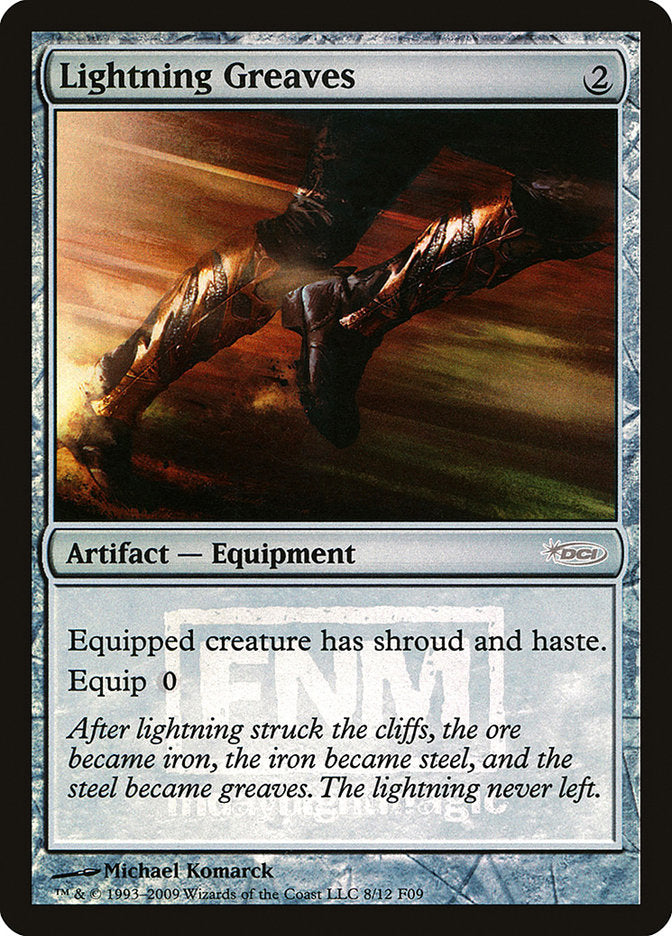 Lightning Greaves (8) [Friday Night Magic 2009] | Odin's Place