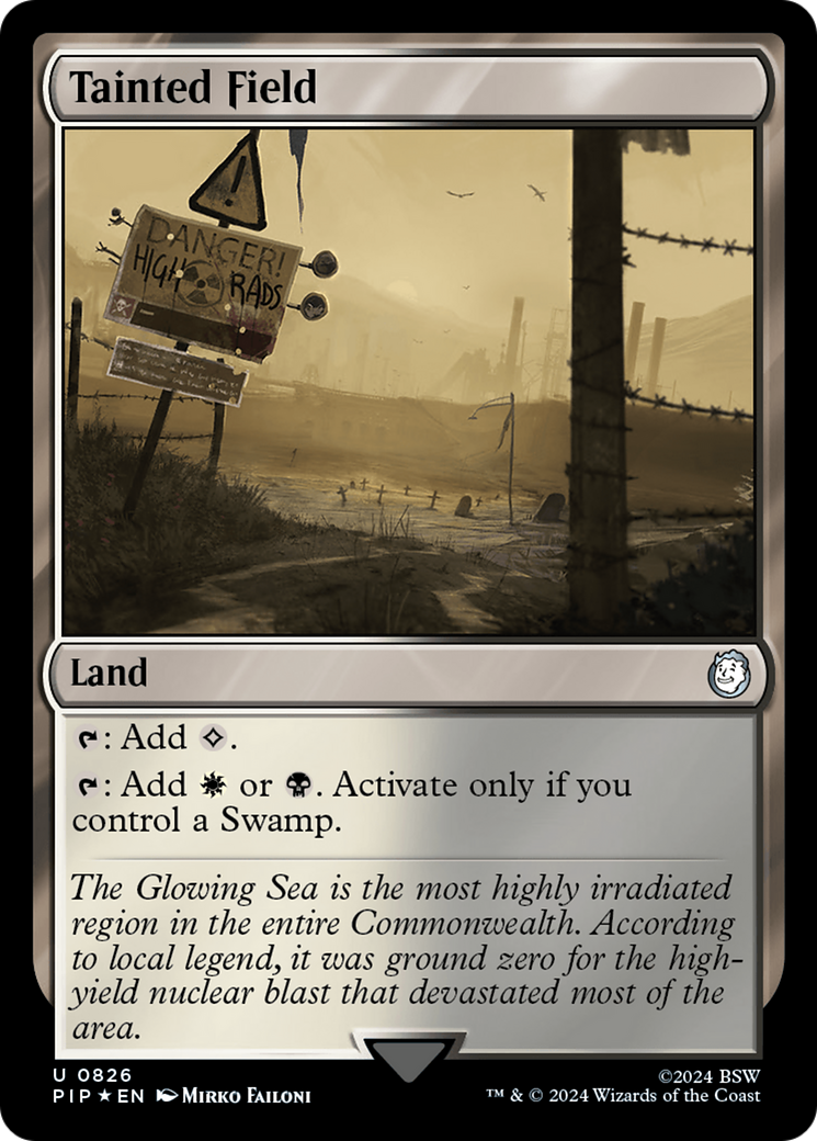 Tainted Field (Surge Foil) [Fallout] | Odin's Place