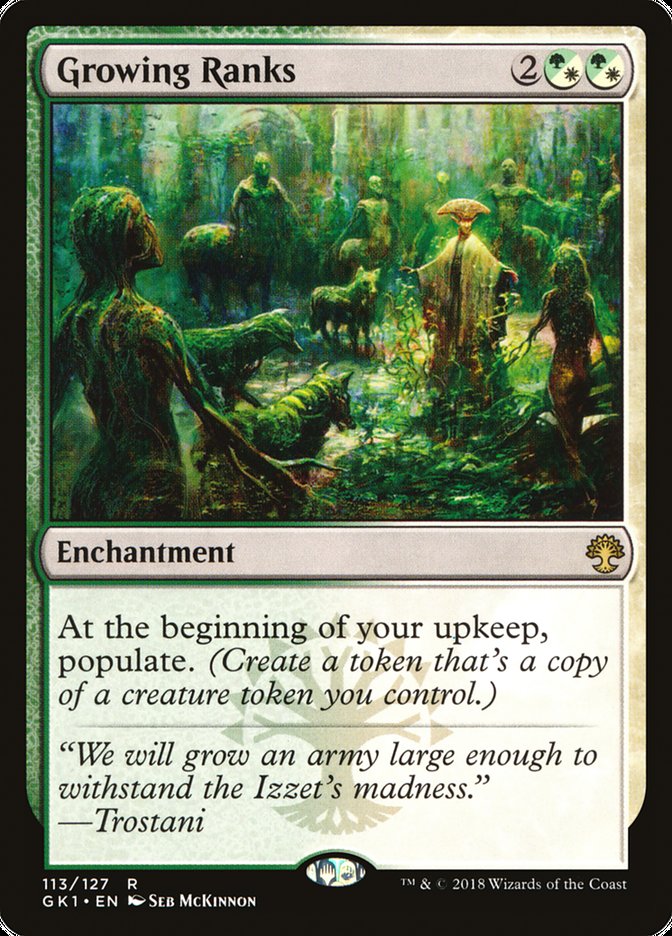 Growing Ranks (113) [Guilds of Ravnica Guild Kit] | Odin's Place