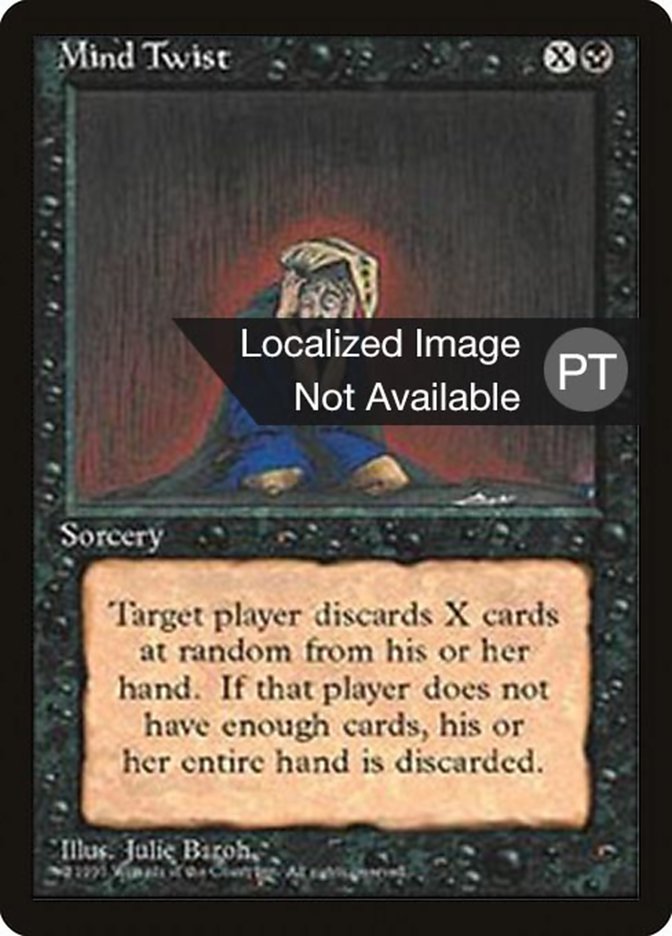 Mind Twist [Fourth Edition (Foreign Black Border)] | Odin's Place