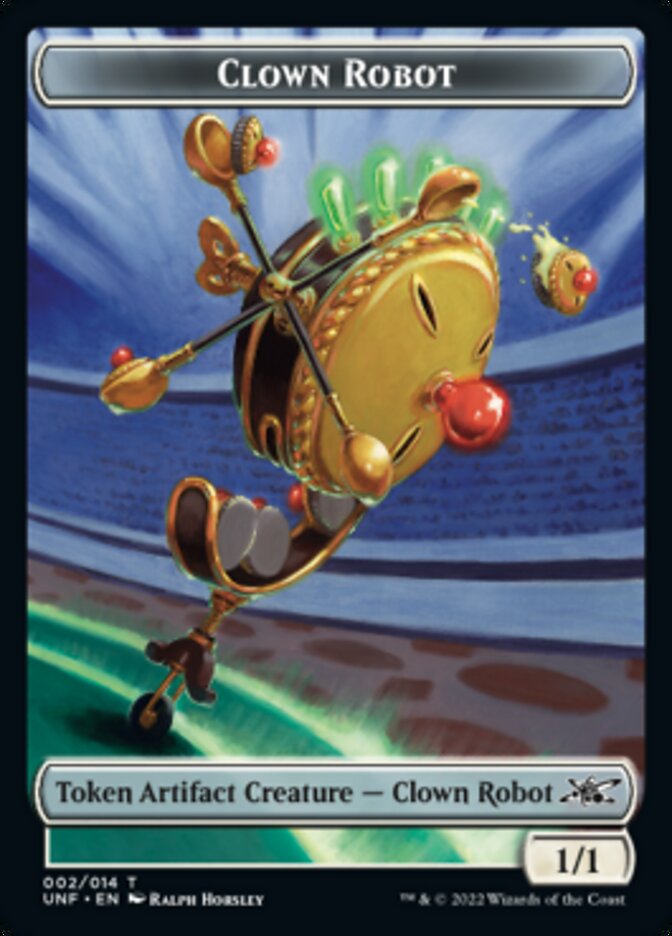 Clown Robot (002) Token [Unfinity Tokens] | Odin's Place