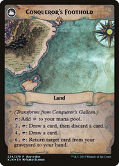 Conqueror's Galleon // Conqueror's Foothold (Buy-A-Box) [Ixalan Treasure Chest] | Odin's Place