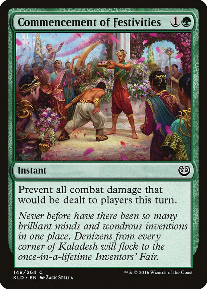 Commencement of Festivities (148) [Kaladesh] | Odin's Place