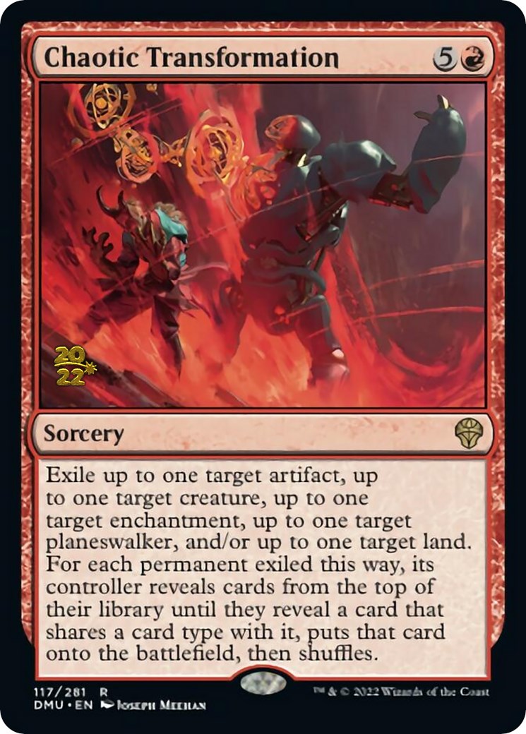 Chaotic Transformation [Dominaria United Prerelease Promos] | Odin's Place