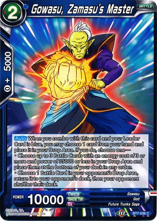 Gowasu, Zamasu's Master (BT7-036) [Assault of the Saiyans] | Odin's Place
