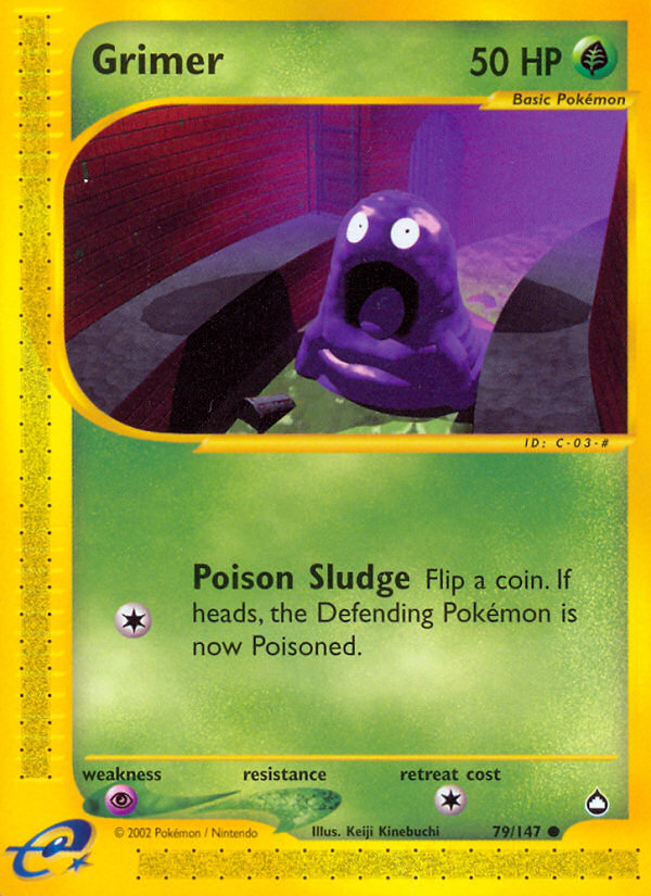 Grimer (79/147) [Aquapolis] | Odin's Place