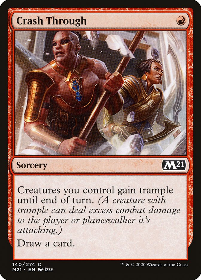 Crash Through [Core Set 2021] | Odin's Place
