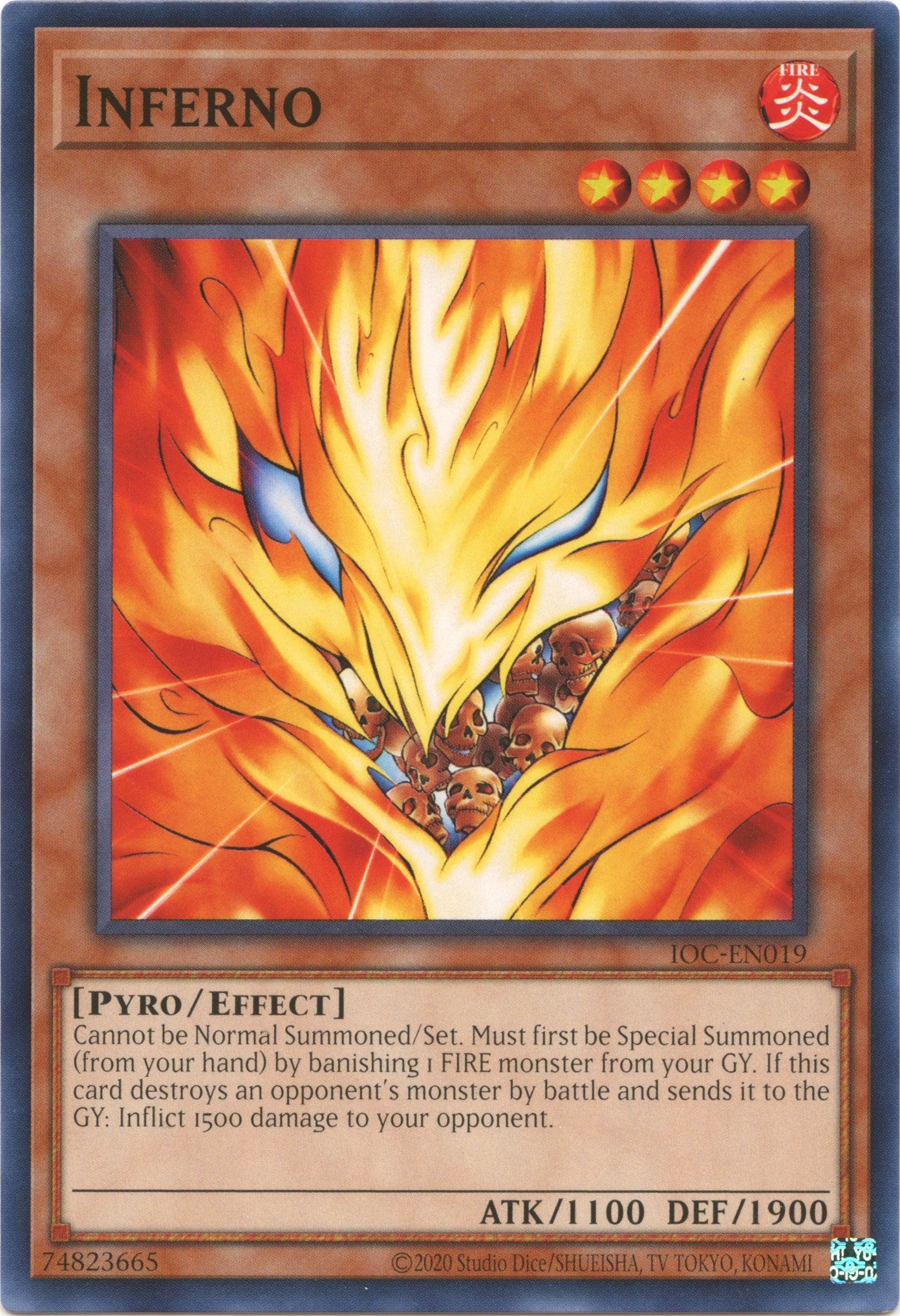 Inferno (25th Anniversary) [IOC-EN019] Common | Odin's Place