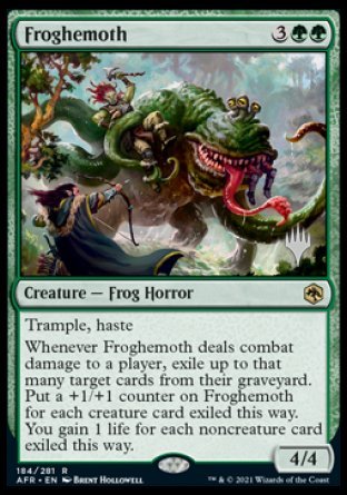 Froghemoth (Promo Pack) [Dungeons & Dragons: Adventures in the Forgotten Realms Promos] | Odin's Place