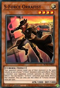 S-Force Orrafist [BLVO-EN013] Super Rare | Odin's Place