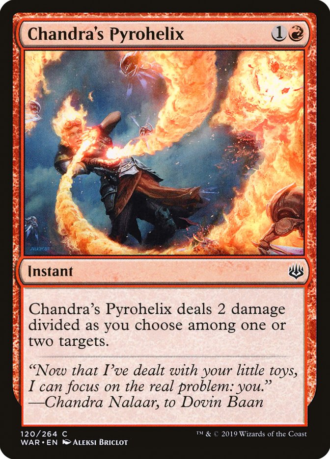 Chandra's Pyrohelix (120) [War of the Spark] | Odin's Place