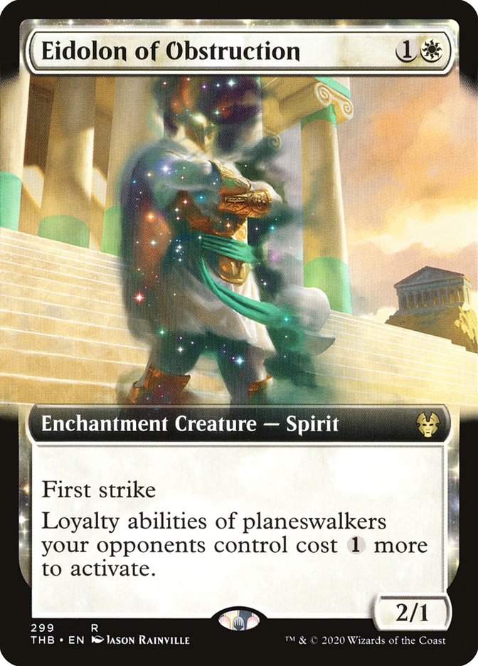 Eidolon of Obstruction (Extended Art) [Theros Beyond Death] | Odin's Place