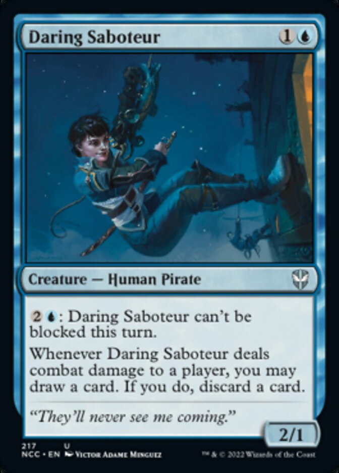 Daring Saboteur [Streets of New Capenna Commander] | Odin's Place