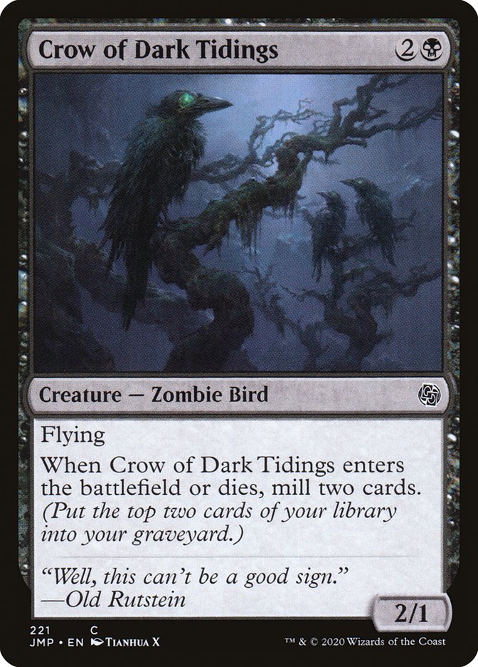 Crow of Dark Tidings [Jumpstart] | Odin's Place