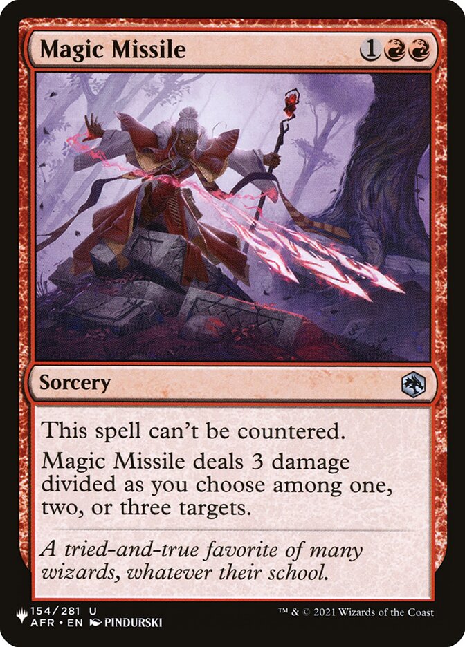 Magic Missile [The List] | Odin's Place