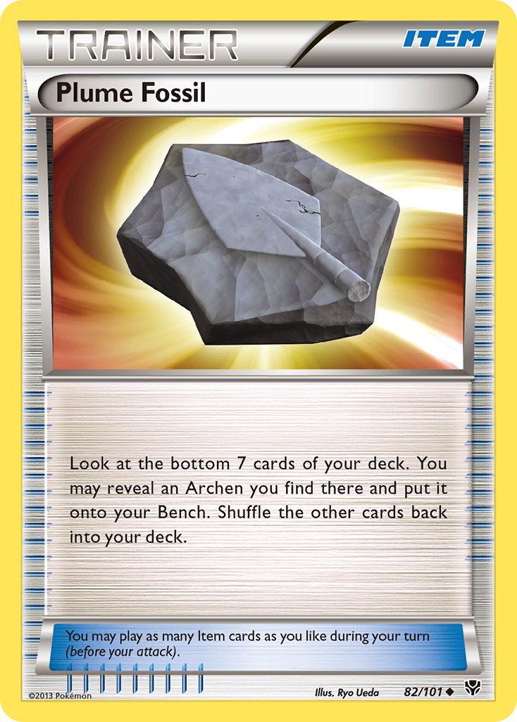 Plume Fossil (82/101) [Black & White: Plasma Blast] | Odin's Place
