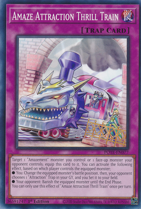 Amaze Attraction Thrill Train [POTE-EN077] Common | Odin's Place