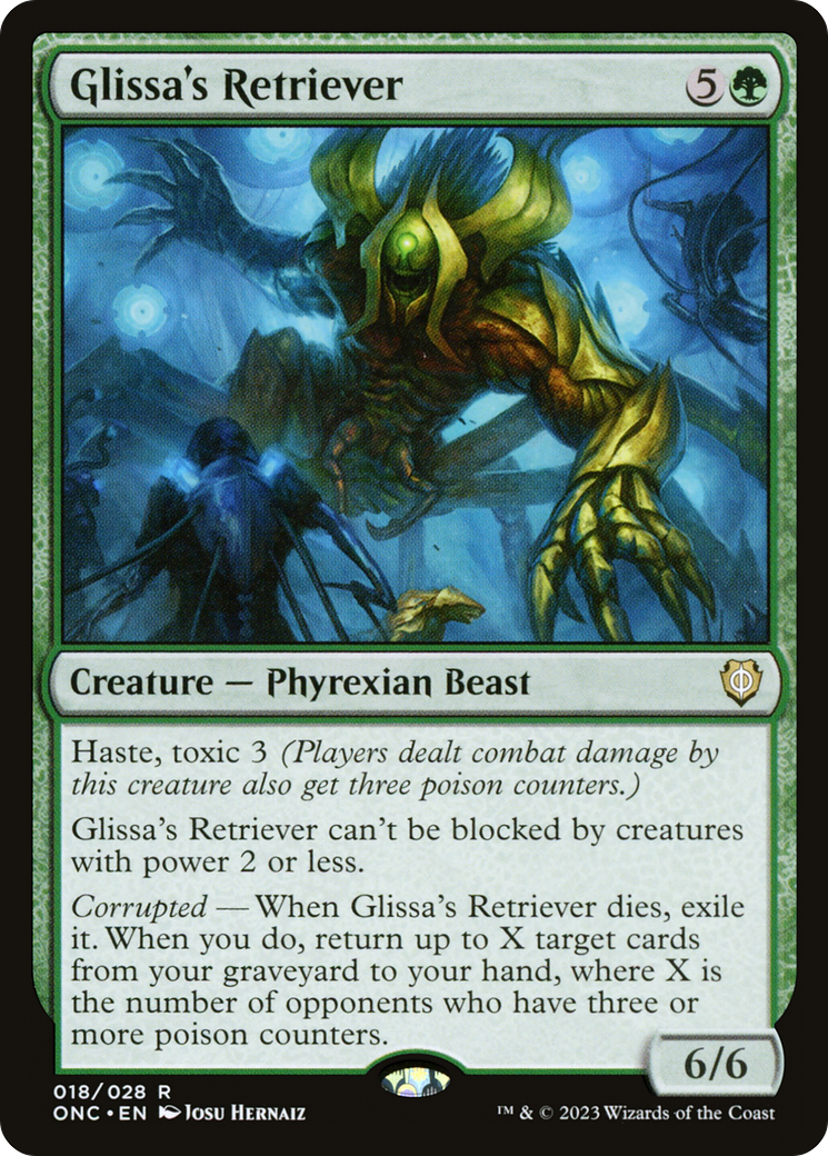 Glissa's Retriever [Phyrexia: All Will Be One Commander] | Odin's Place