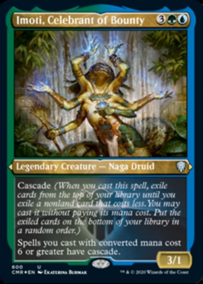 Imoti, Celebrant of Bounty (Etched) [Commander Legends] | Odin's Place