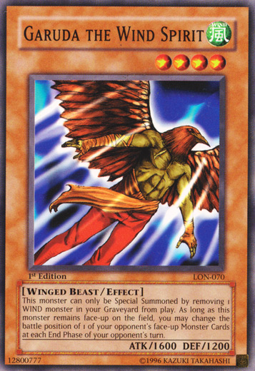 Garuda the Wind Spirit [LON-070] Common | Odin's Place
