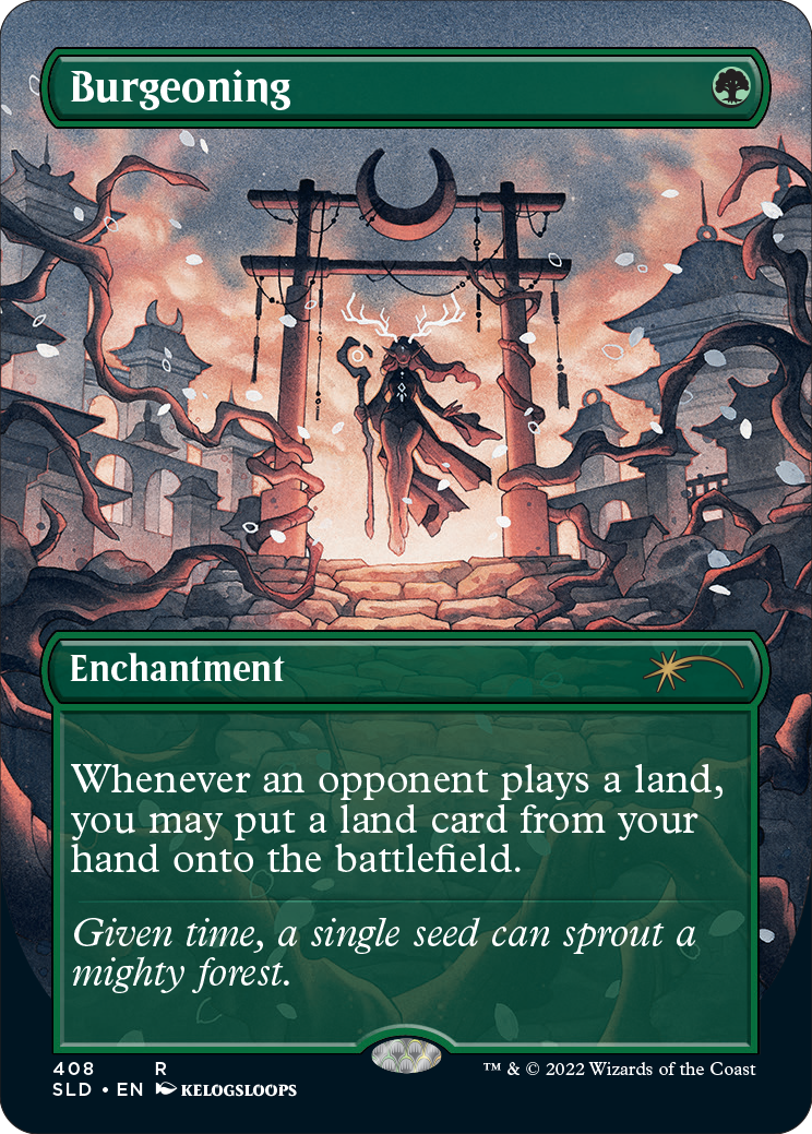 Burgeoning (Borderless) [Secret Lair Drop Series] | Odin's Place