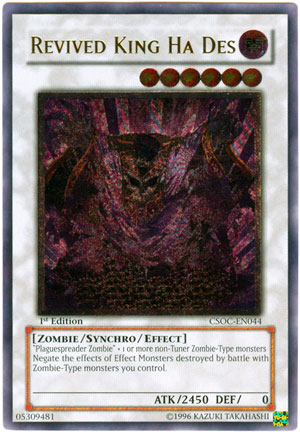 Revived King Ha Des (UTR) [CSOC-EN044] Ultimate Rare | Odin's Place