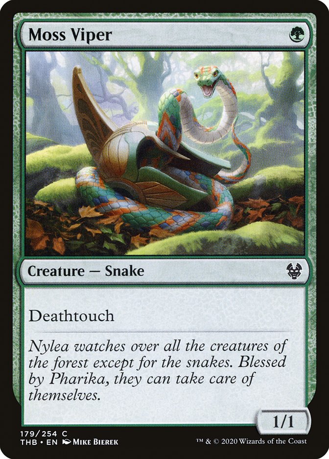 Moss Viper [Theros Beyond Death] | Odin's Place