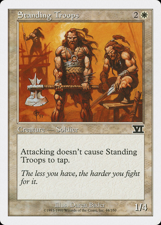 Standing Troops (44) [Classic Sixth Edition] | Odin's Place