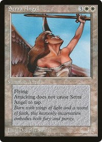 Serra Angel (39875) (Oversized) [Oversize Cards] | Odin's Place