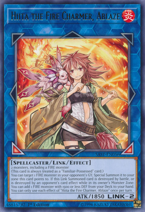 Hiita the Fire Charmer, Ablaze [SAST-EN056] Rare | Odin's Place