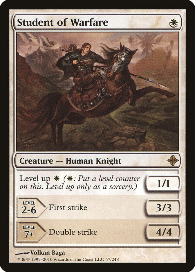 Student of Warfare (47) [Rise of the Eldrazi] | Odin's Place