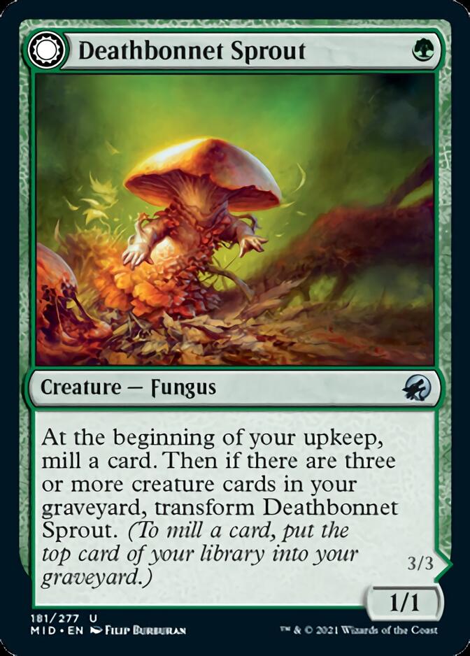 Deathbonnet Sprout // Deathbonnet Hulk [Innistrad: Midnight Hunt] | Odin's Place