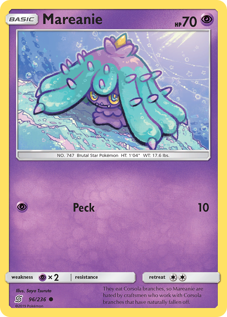 Mareanie (96/236) [Sun & Moon: Unified Minds] | Odin's Place