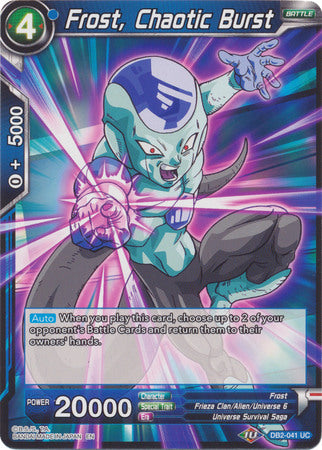 Frost, Chaotic Burst (DB2-041) [Divine Multiverse] | Odin's Place