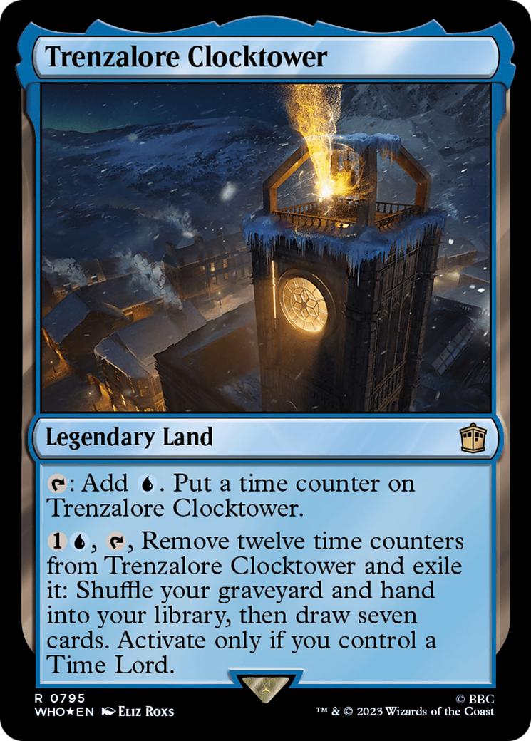 Trenzalore Clocktower (Surge Foil) [Doctor Who] | Odin's Place