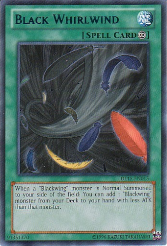 Black Whirlwind (Blue) [DL15-EN015] Rare | Odin's Place