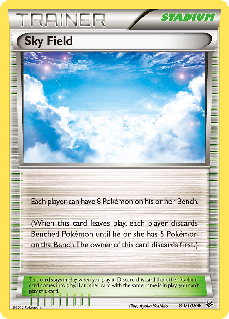 Sky Field (89/108) [XY: Roaring Skies] | Odin's Place