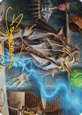 Renari, Merchant of Marvels Art Card (Gold-Stamped Signature) [Commander Legends: Battle for Baldur's Gate Art Series] | Odin's Place