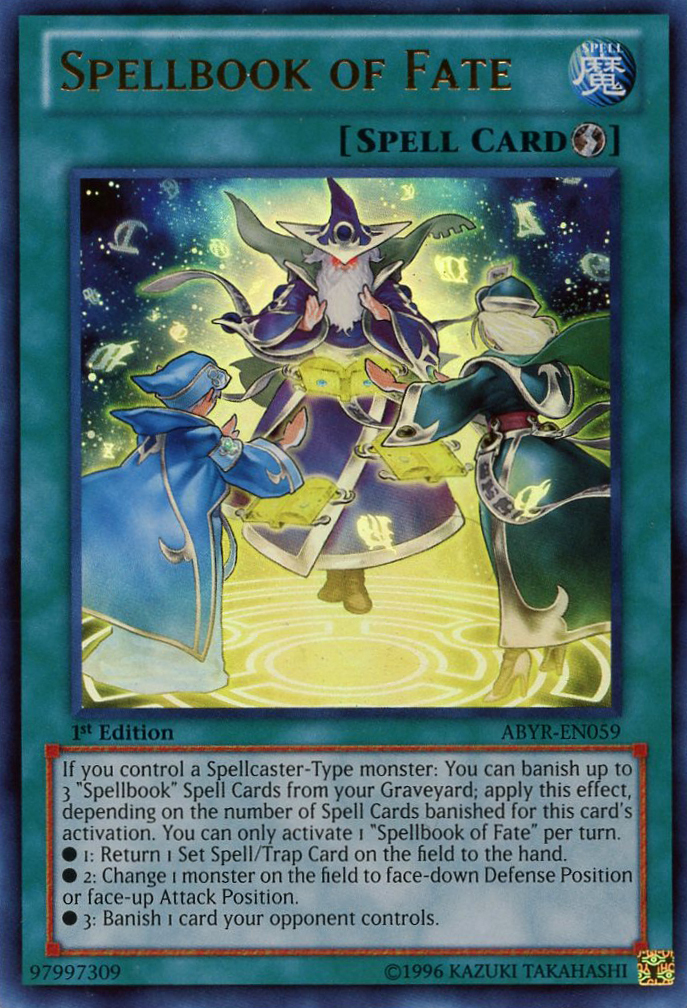 Spellbook of Fate [ABYR-EN059] Ultra Rare | Odin's Place