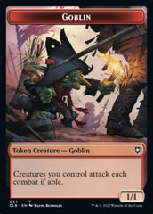 Pirate // Goblin Double-Sided Token [Commander Legends: Battle for Baldur's Gate Tokens] | Odin's Place