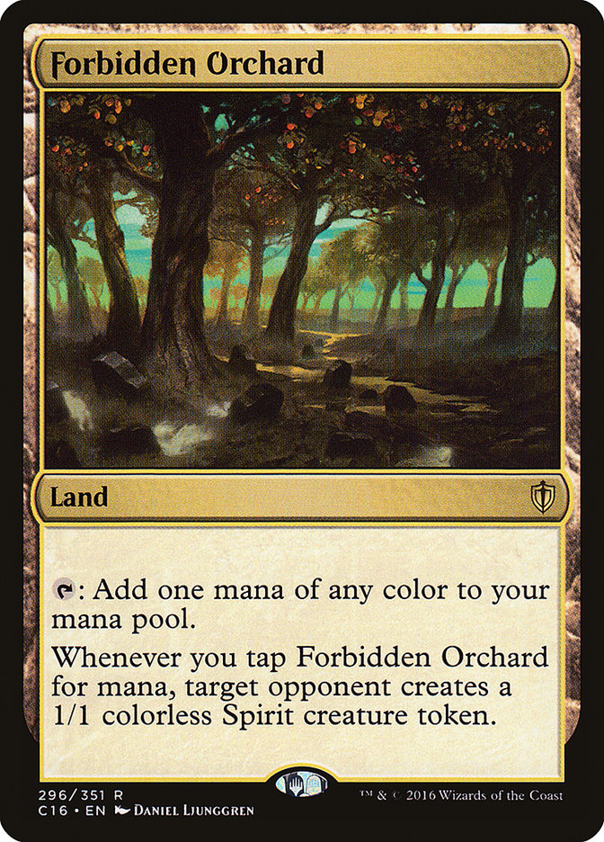 Forbidden Orchard (296) [Commander 2016] | Odin's Place