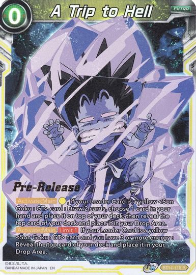 A Trip to Hell (BT14-118) [Cross Spirits Prerelease Promos] | Odin's Place