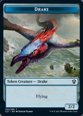 Drake // Elemental (002) Double-Sided Token [Commander 2021 Tokens] | Odin's Place