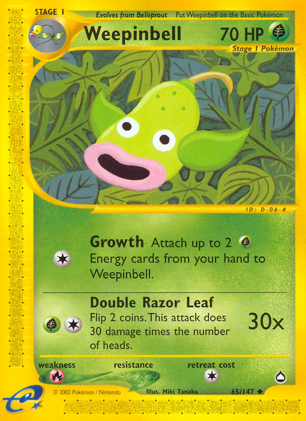 Weepinbell (65/147) [Aquapolis] | Odin's Place