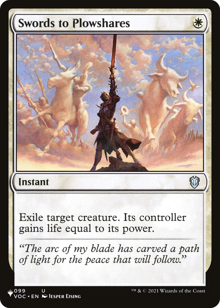Swords to Plowshares [Secret Lair: Angels] | Odin's Place
