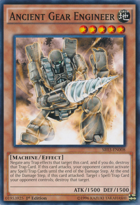 Ancient Gear Engineer [SR03-EN008] Common | Odin's Place