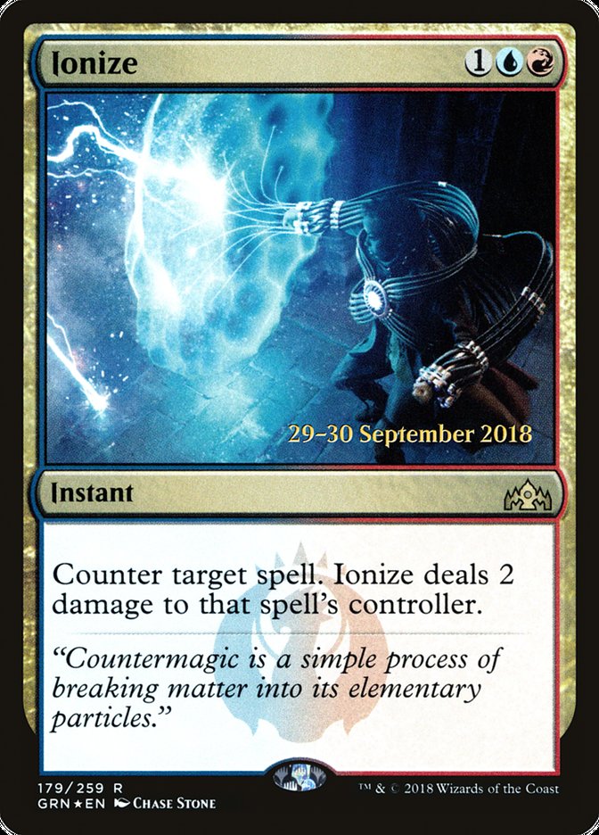Ionize (179) [Guilds of Ravnica Prerelease Promos] | Odin's Place