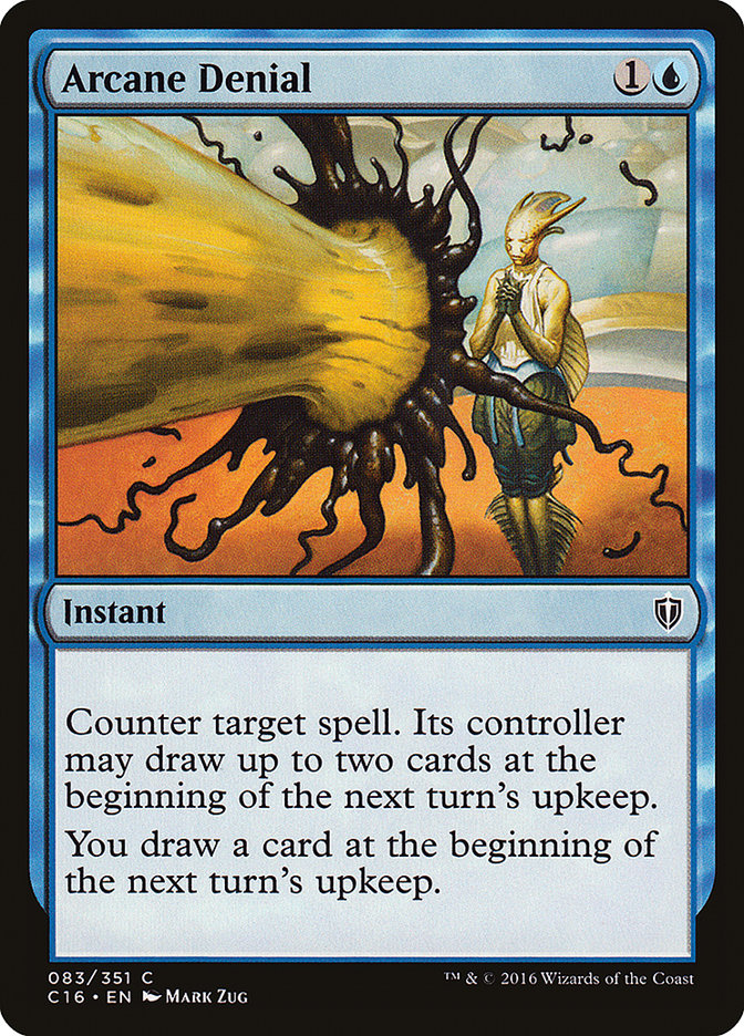 Arcane Denial (83) [Commander 2016] | Odin's Place
