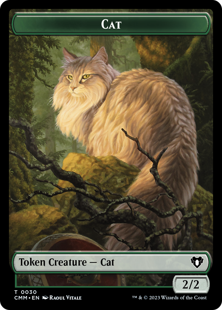 Cat Token (30) [Commander Masters Tokens] | Odin's Place